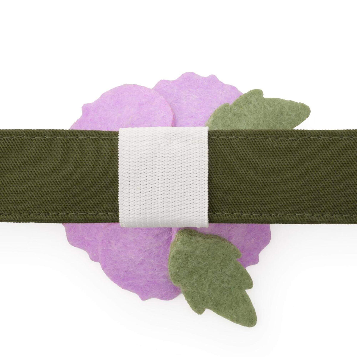 Lilac Peony Dog Collar Flower Set