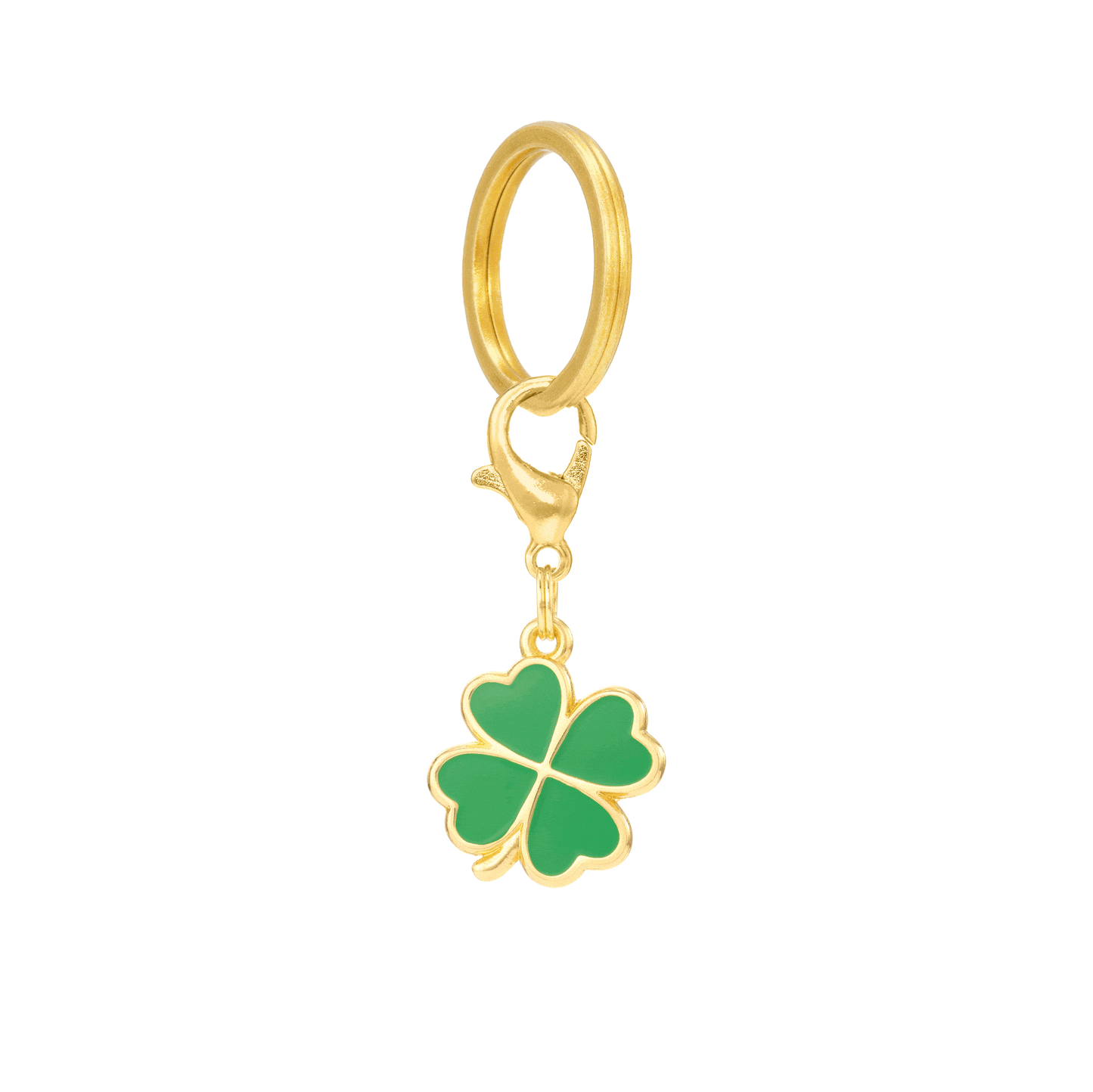 Lucky Clover Collar Charm