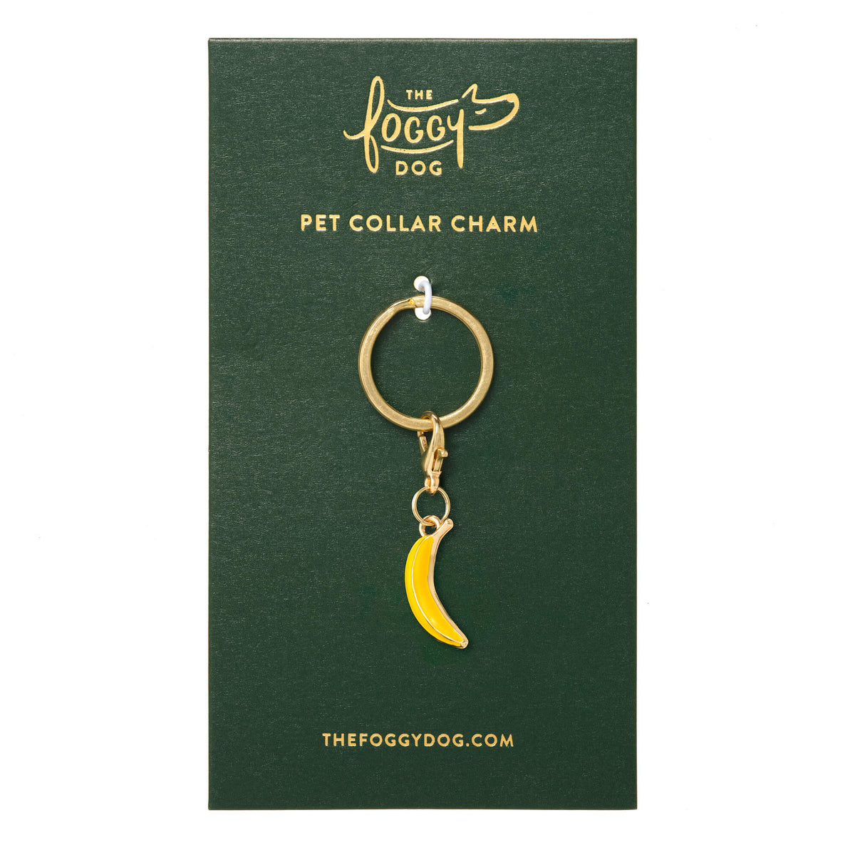 Banana Collar Charm