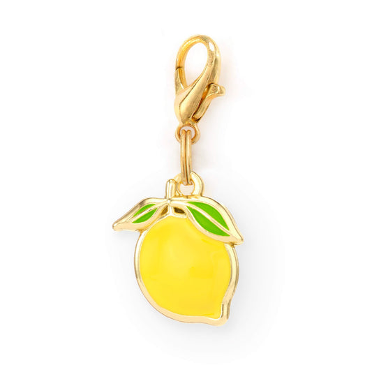 Lemon Collar Charm