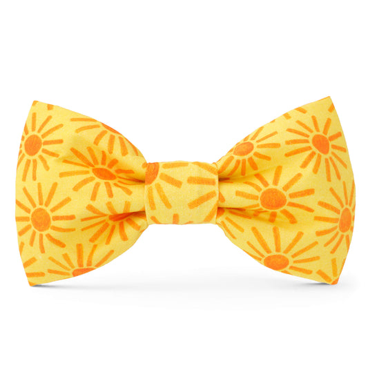 Here Comes the Sun Dog Bow Tie