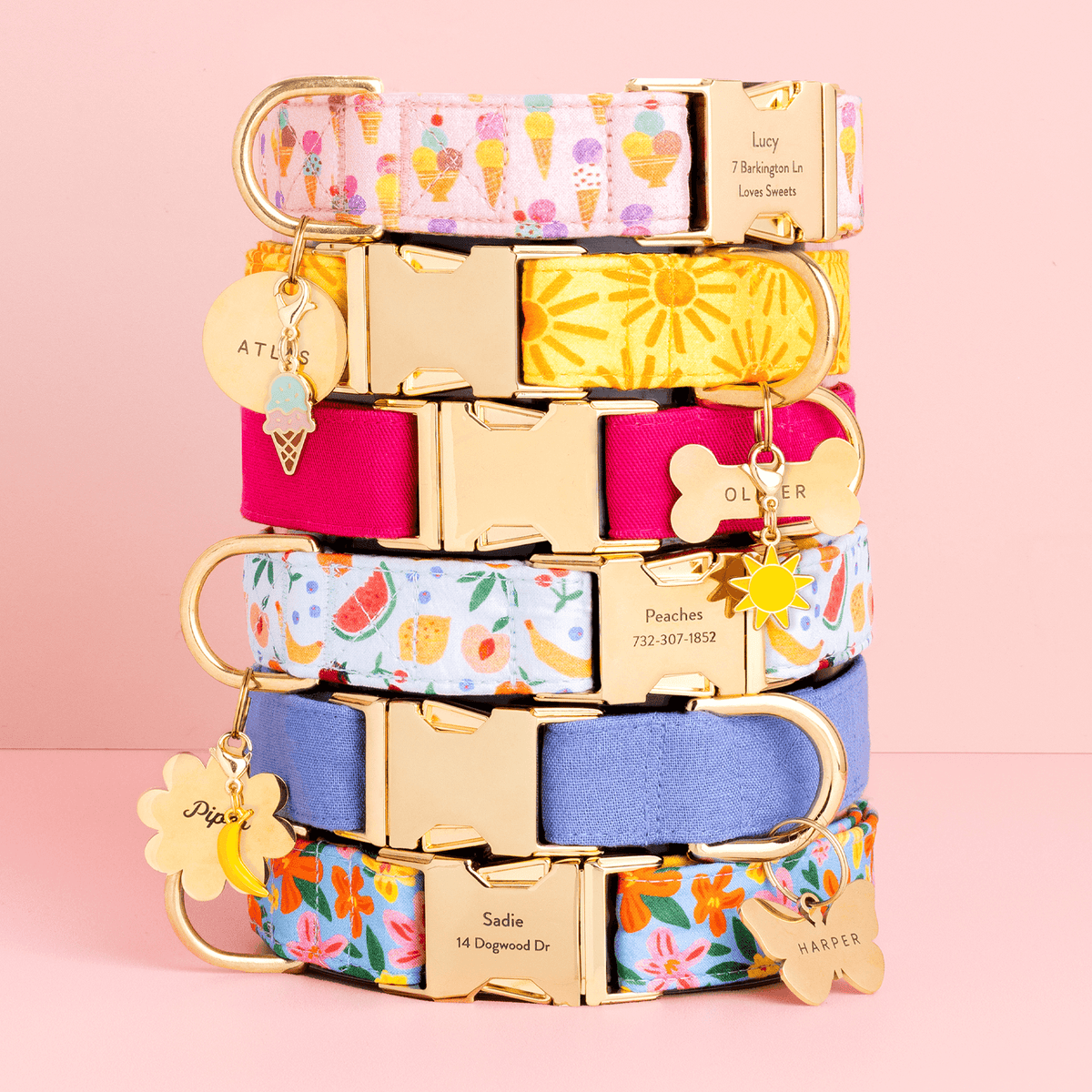 Ice Cream Collar Charm