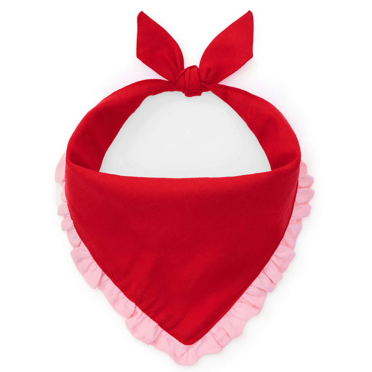 Valentine Ruffle Dog Bandana