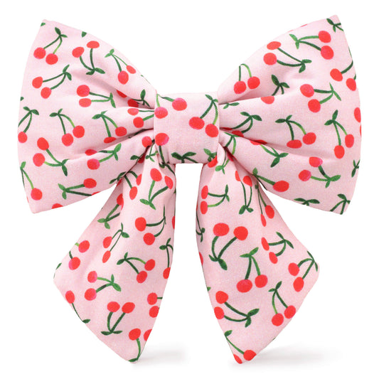 Cherry Jubilee Lady Dog Bow
