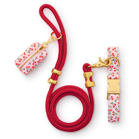 Cherry Jubilee Collar Walk Set