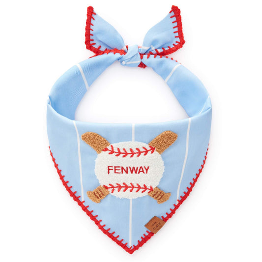 Baseball Applique Dog Bandana