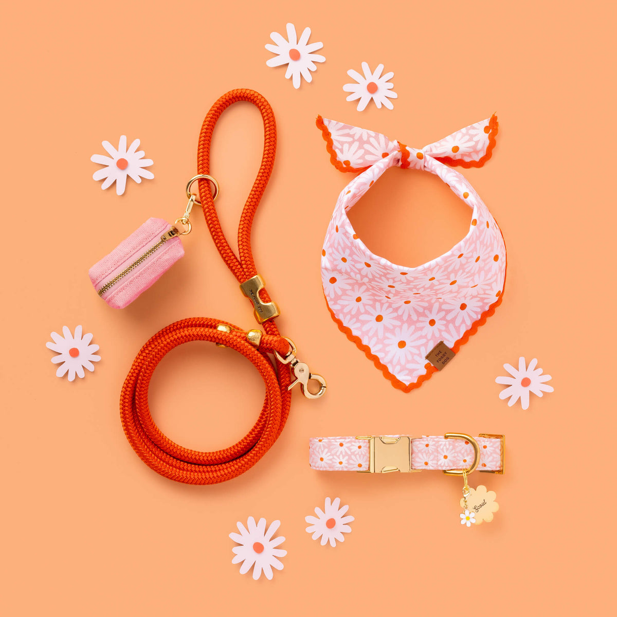 Daisy Collar Charm