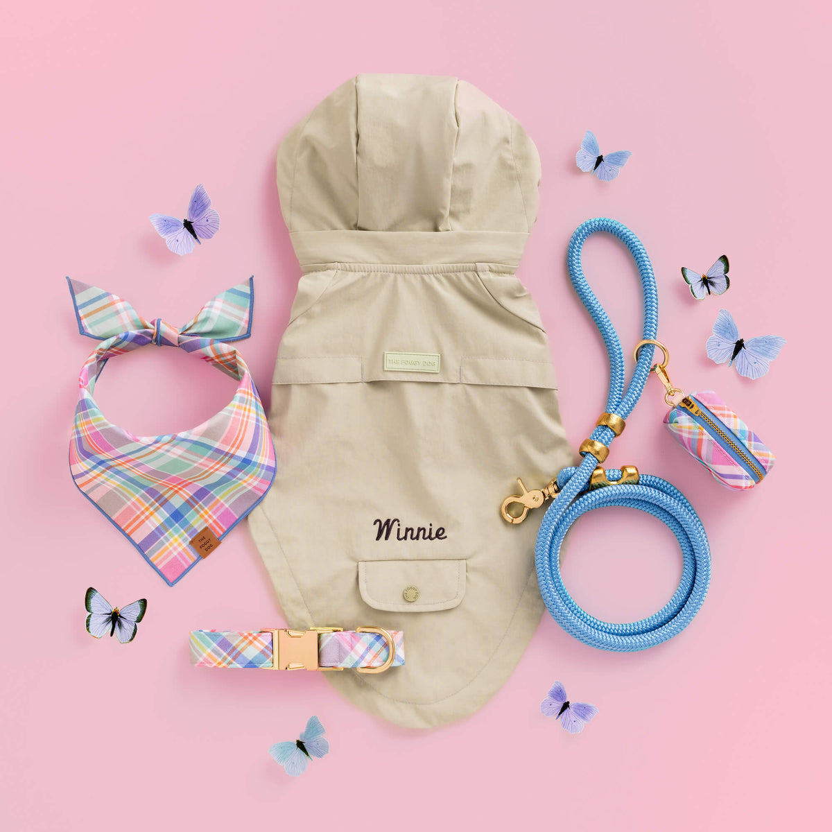 Sage Dog Raincoat