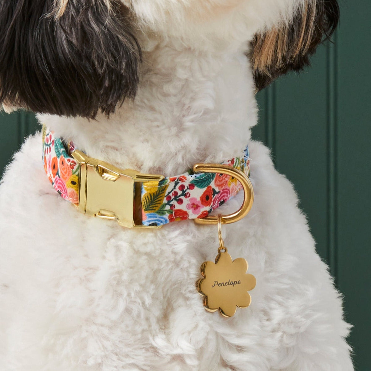 Flower Pet ID Tag