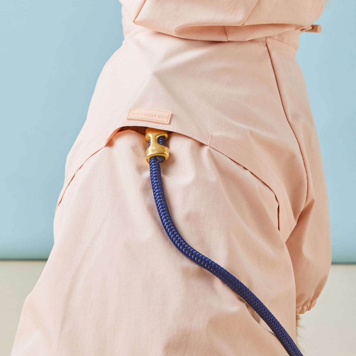 Petal Pink Dog Raincoat