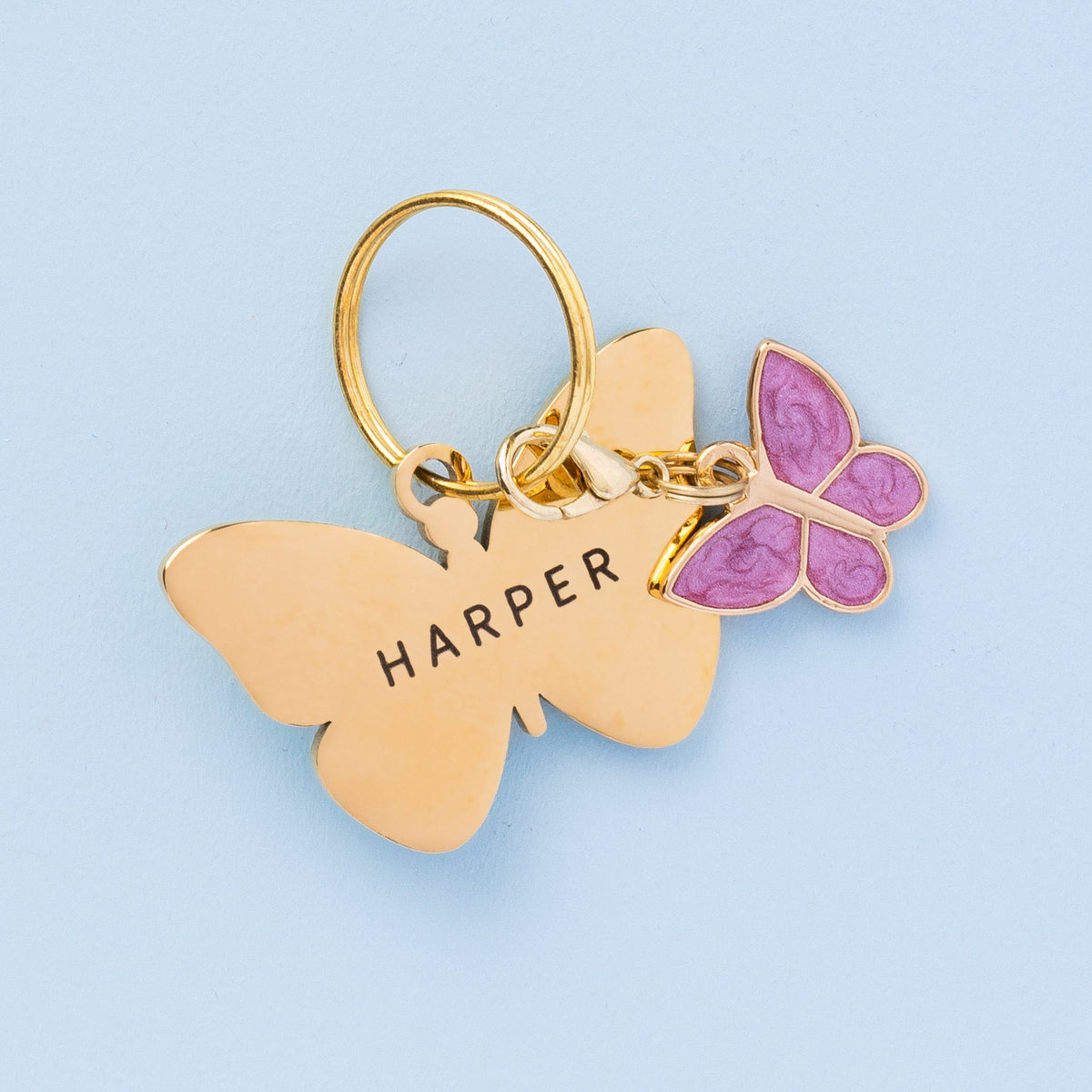 Butterfly Garden Collar Charm Set