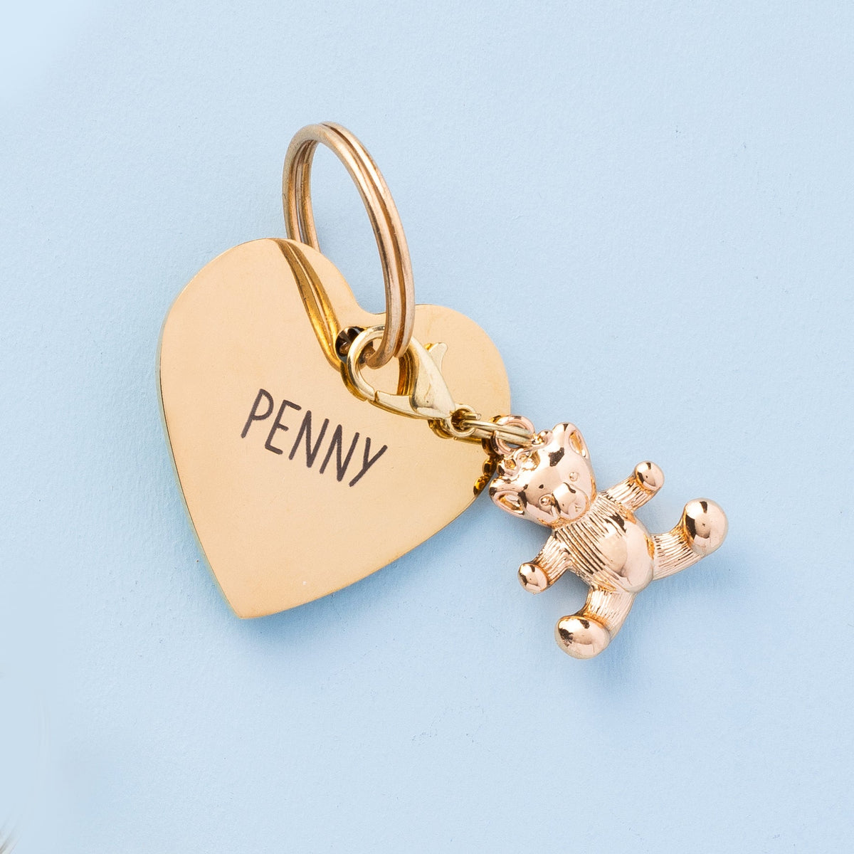 Love is Golden Collar Charm Set