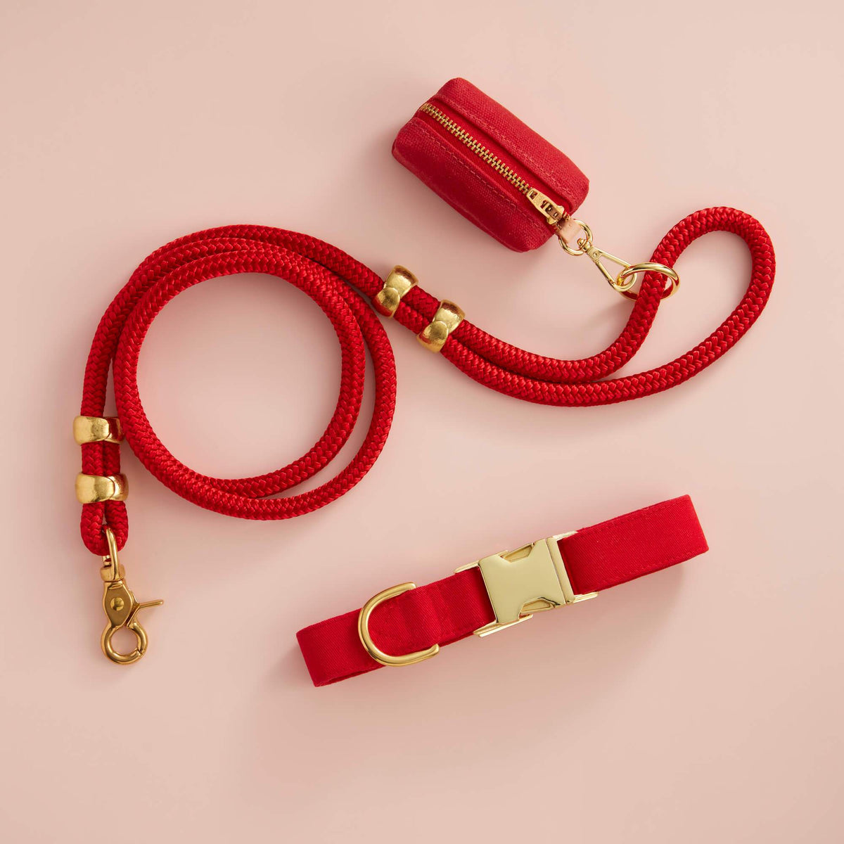 Ruby Collar Walk Set