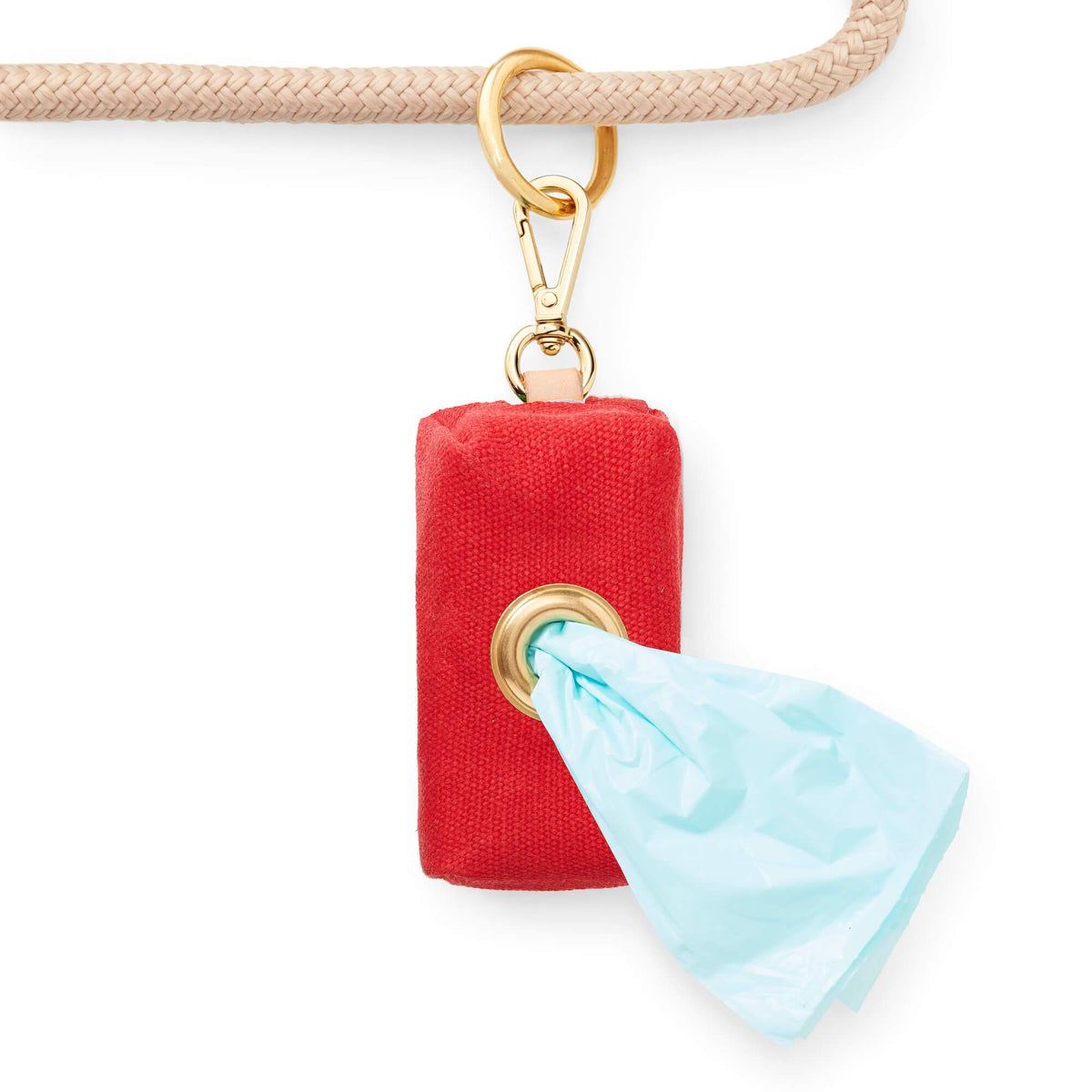 Ruby Waxed Canvas Waste Bag Holder
